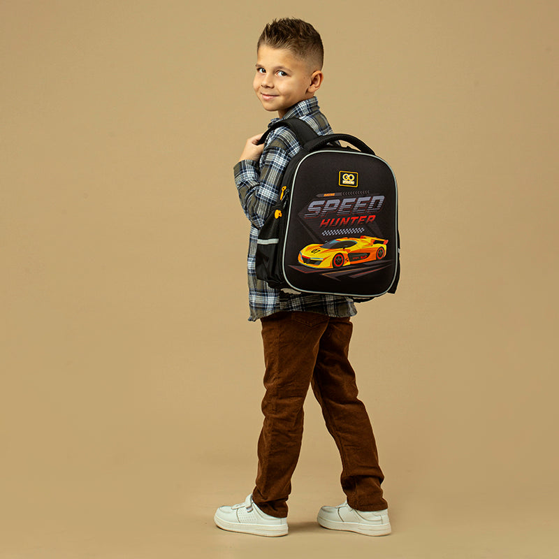 Backpack GoPack Education semi hard-shaped GO24-165S-3 Speed Hunter
