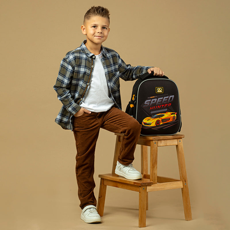 Backpack GoPack Education semi hard-shaped GO24-165S-3 Speed Hunter