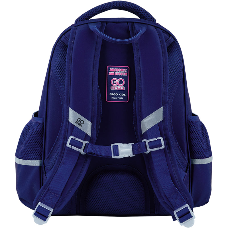 Backpack GoPack Education semi hard-shaped GO24-165M-1 Cute Rainbow
