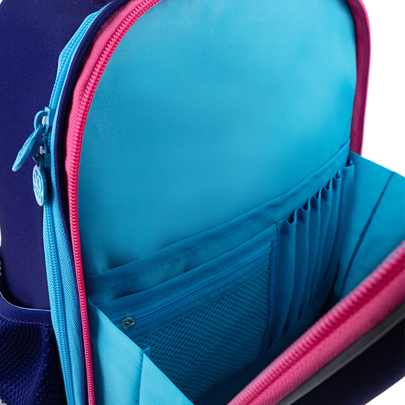 Backpack GoPack Education semi hard-shaped GO24-165M-1 Cute Rainbow