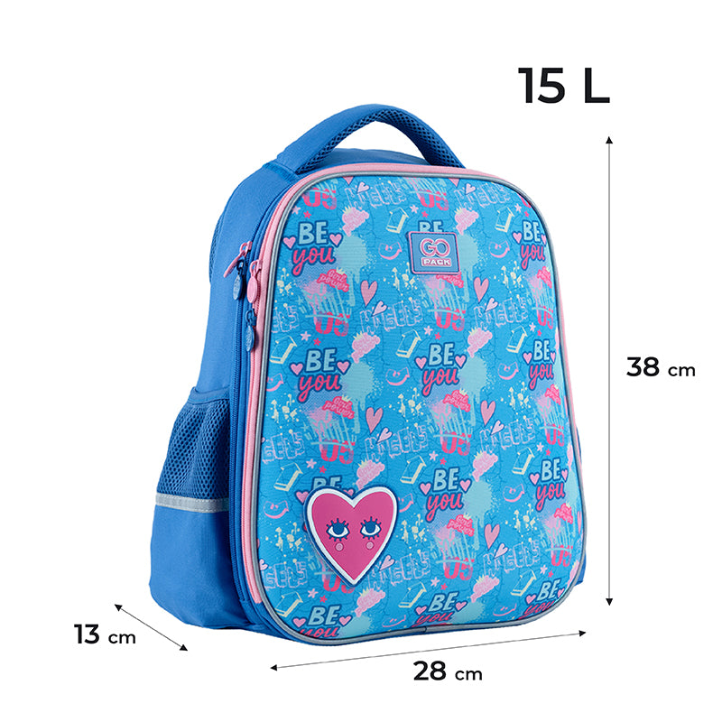 Backpack GoPack Education semi hard-shaped GO24-165M-4 Be You