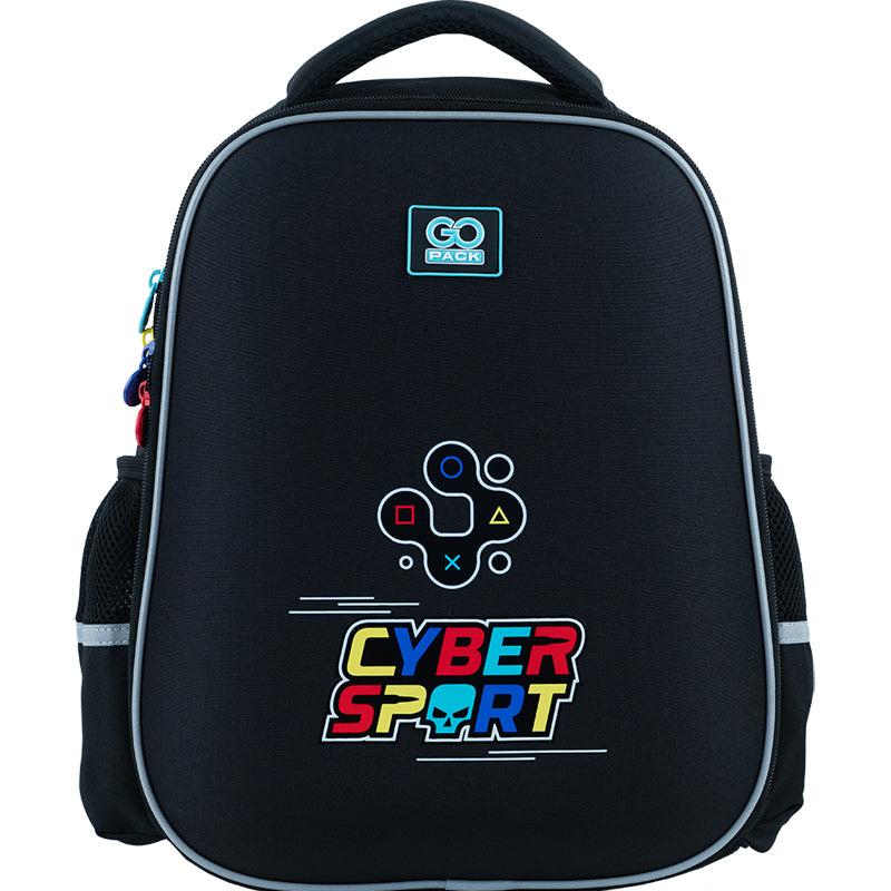 Backpack GoPack Education semi hard-shaped GO24-165M-5 Cyber Sport