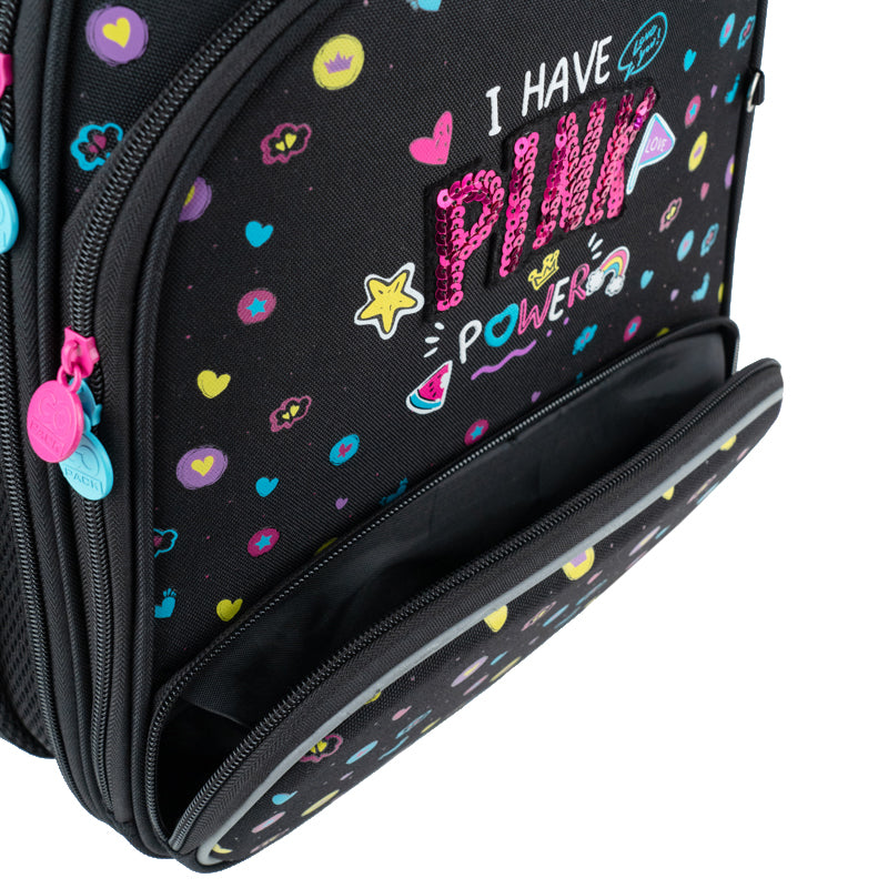 Backpack GoPack Education hard-shaped GO24-597M-2 Pink Power