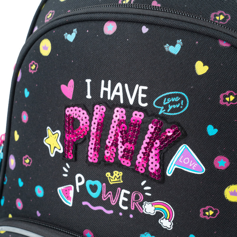 Backpack GoPack Education hard-shaped GO24-597M-2 Pink Power