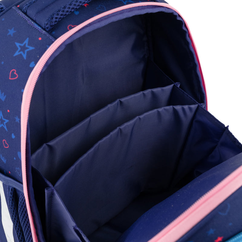 Backpack GoPack Education hard-shaped GO24-597M-3 Be Happy