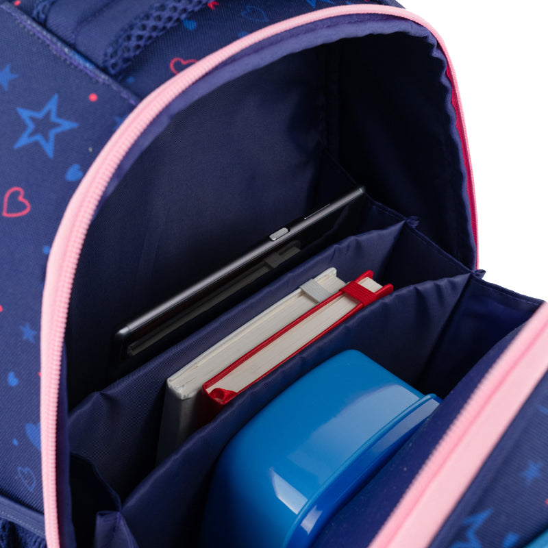 Backpack GoPack Education hard-shaped GO24-597M-3 Be Happy