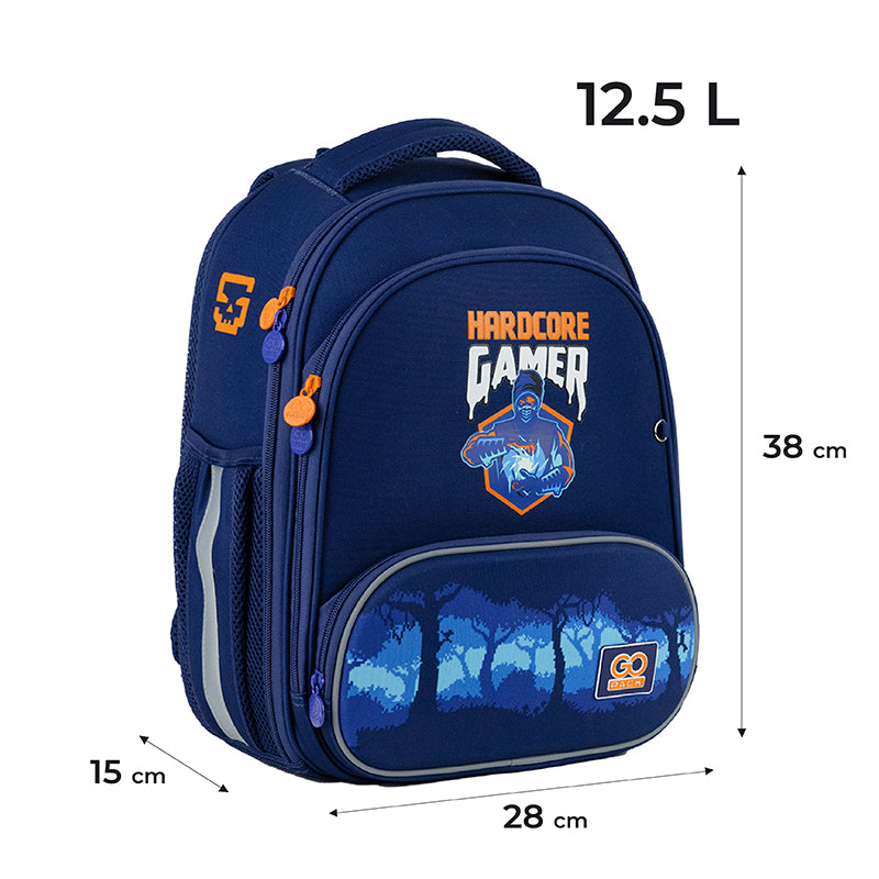 Backpack GoPack Education hard-shaped GO24-597M-5 Game On
