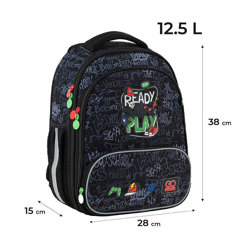 Backpack GoPack Education hard-shaped GO24-597M-6 Ready2Play