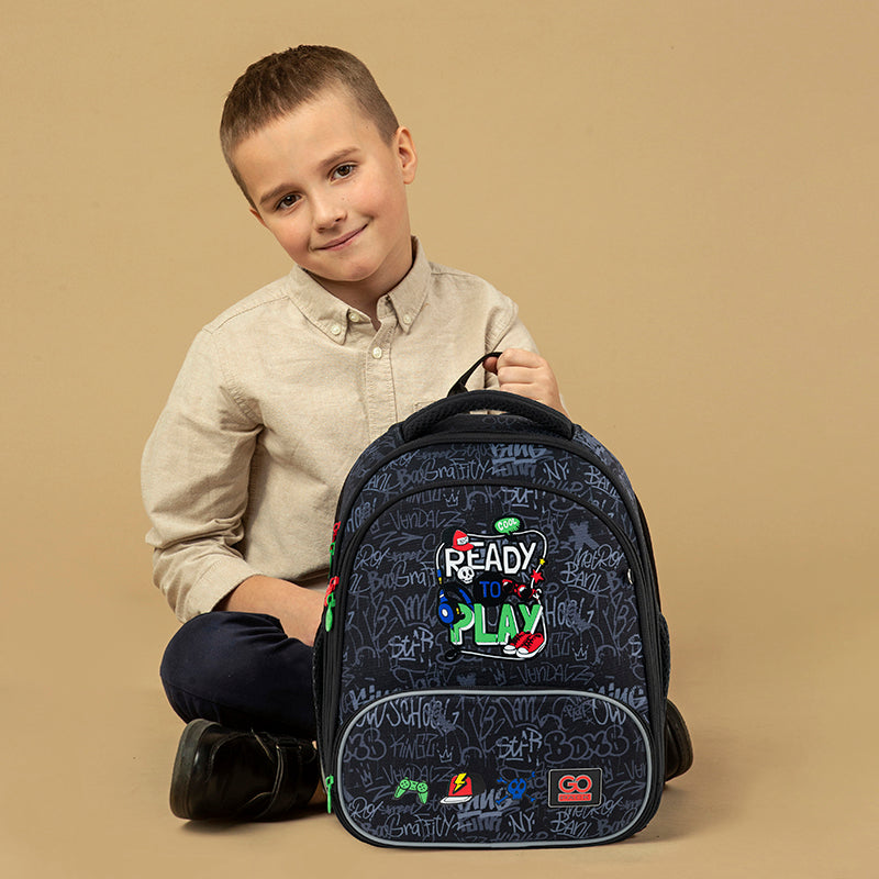 Backpack GoPack Education hard-shaped GO24-597M-6 Ready2Play
