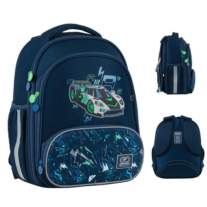 Backpack GoPack Education hard-shaped GO24-597M-7 Racing Car