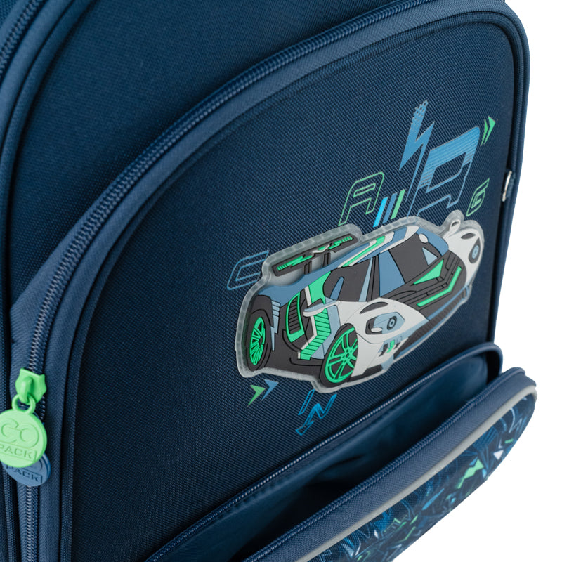 Backpack GoPack Education hard-shaped GO24-597M-7 Racing Car