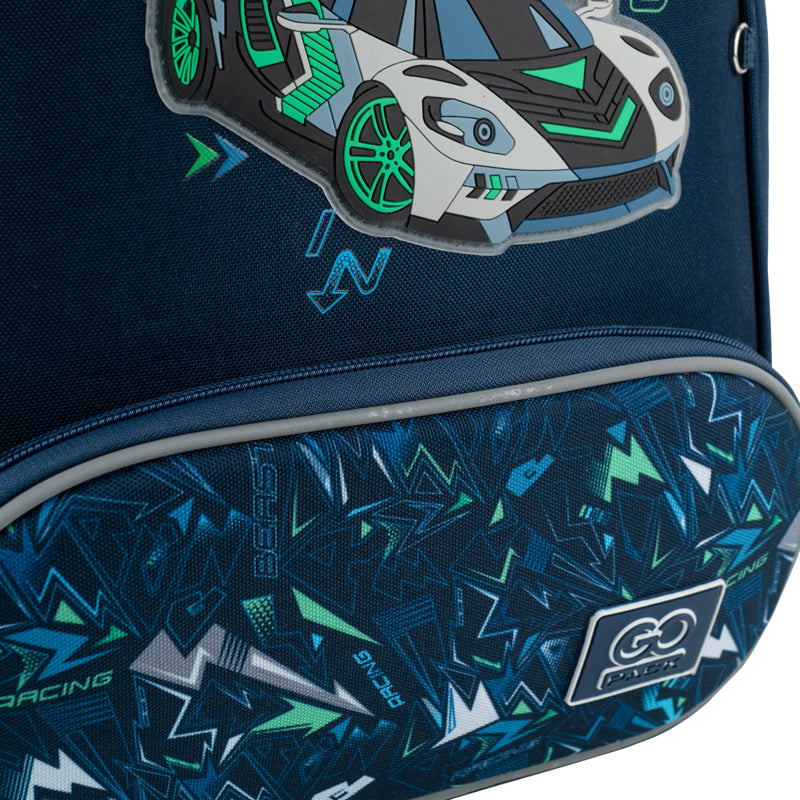 Backpack GoPack Education hard-shaped GO24-597M-7 Racing Car
