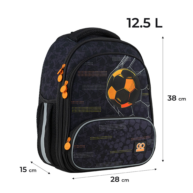 Backpack GoPack Education hard-shaped GO24-597M-8 Goal Time