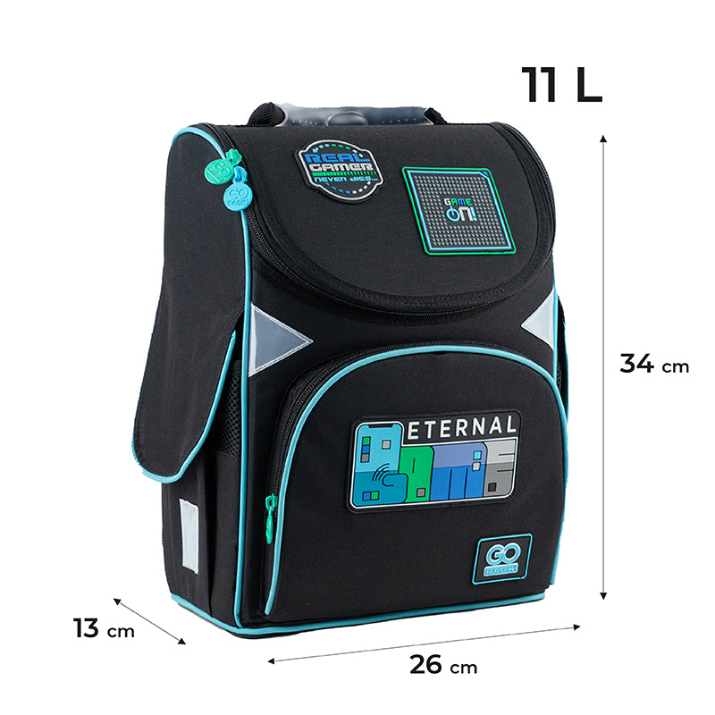 Backpack GoPack Education hard-shaped GO24-5001S-6 Eternal Game
