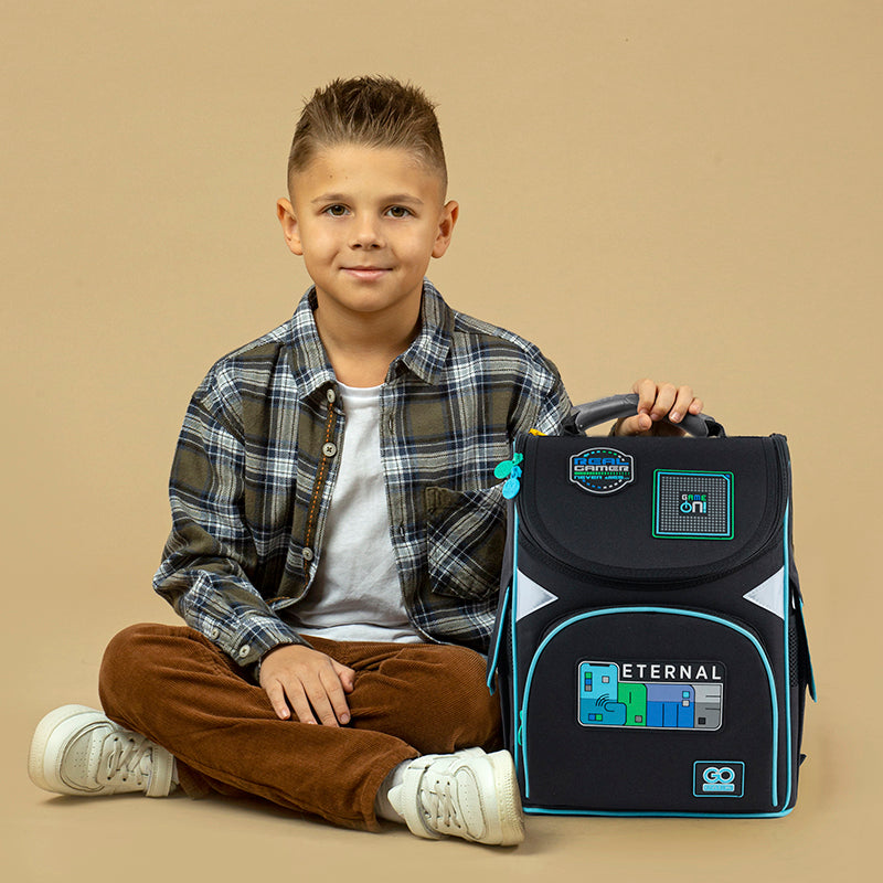 Backpack GoPack Education hard-shaped GO24-5001S-6 Eternal Game