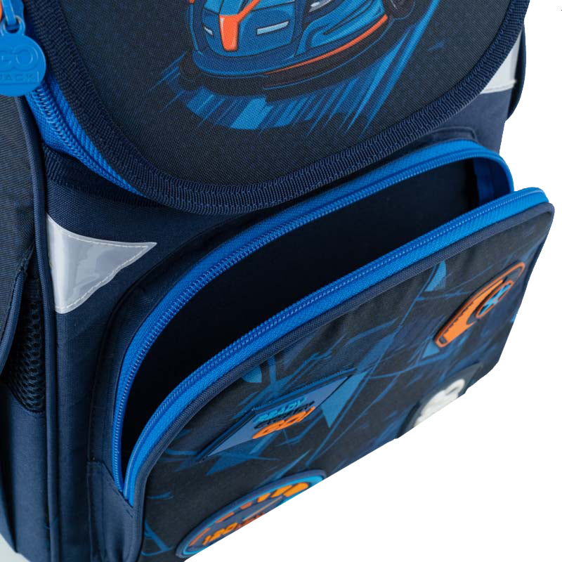 Backpack GoPack Education hard-shaped GO24-5001S-7 Speedway