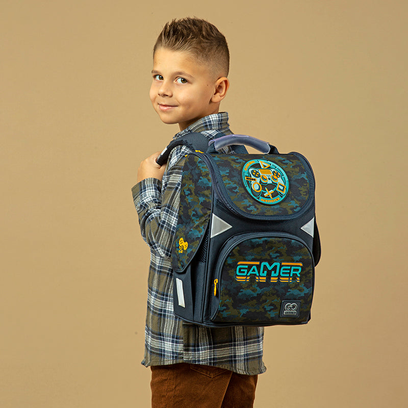 Backpack GoPack Education hard-shaped GO24-5001S-8 Gaming Mode