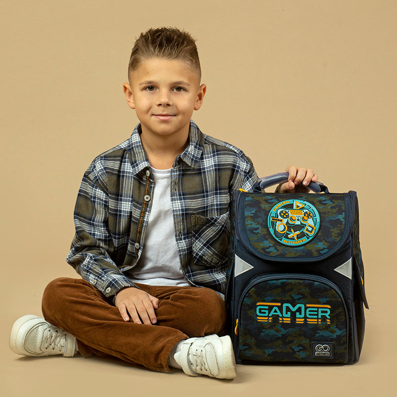 Backpack GoPack Education hard-shaped GO24-5001S-8 Gaming Mode