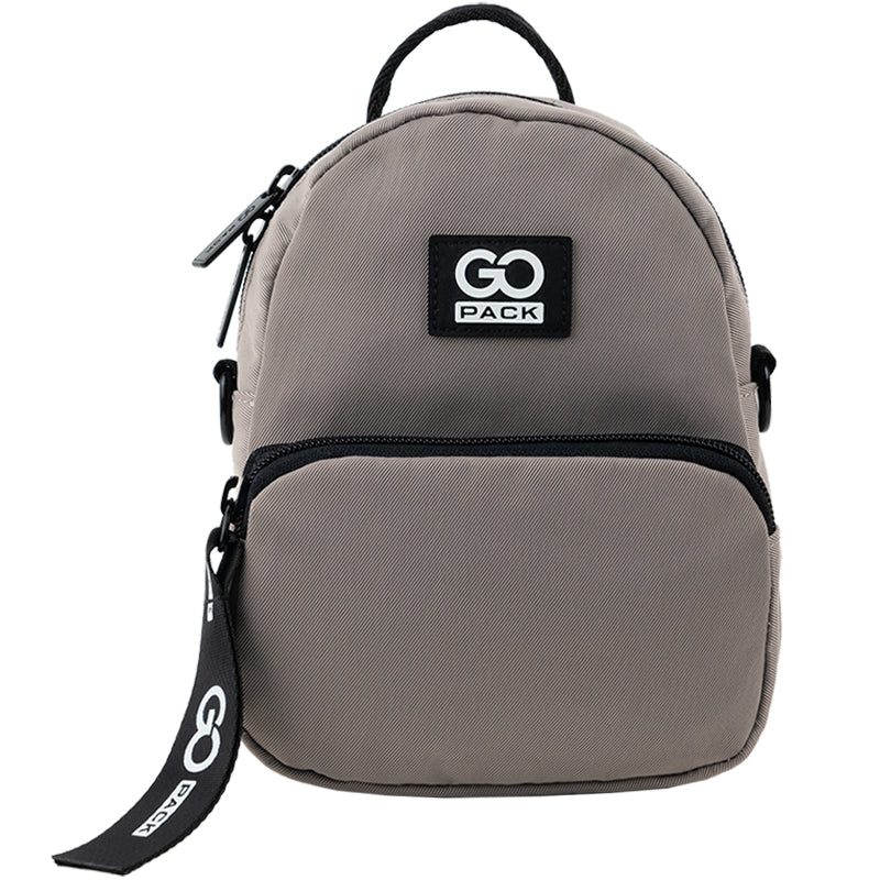 Mini convertible backpack GoPack Education Teens GO24-181XXS-1 beige