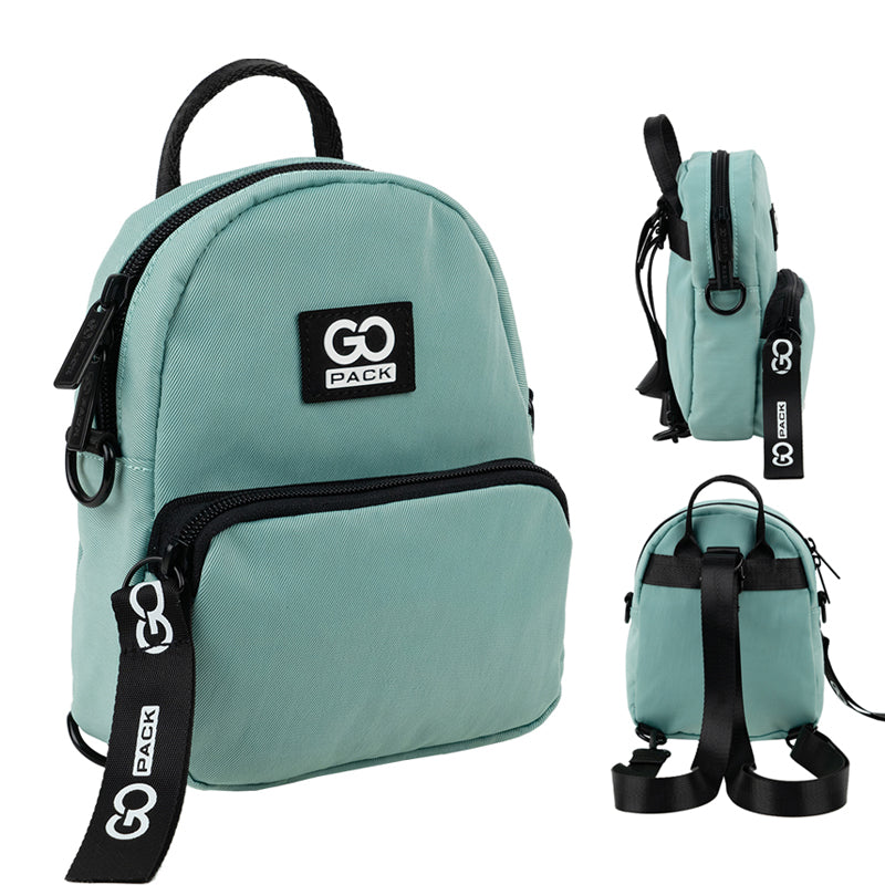 Mini convertible backpack GoPack Education Teens GO24-181XXS-2 mint