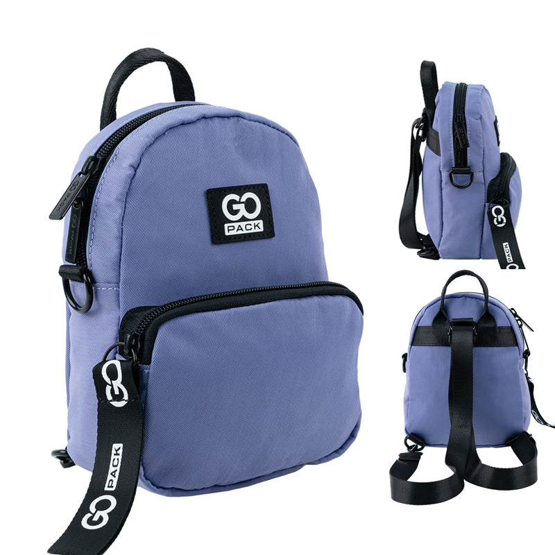 Mini convertible backpack GoPack Education Teens GO24-181XXS-3 purple