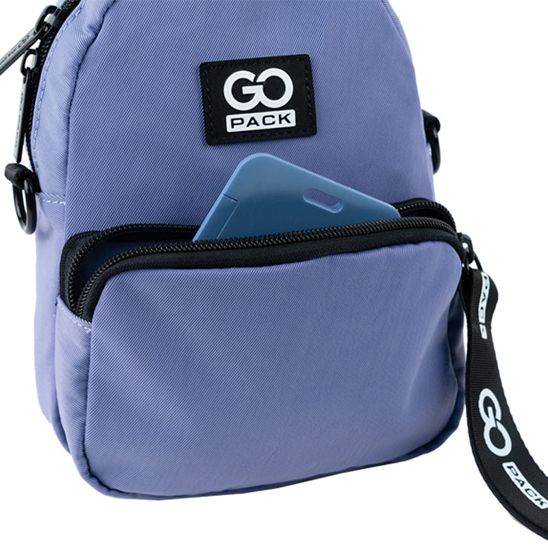 Mini convertible backpack GoPack Education Teens GO24-181XXS-3 purple