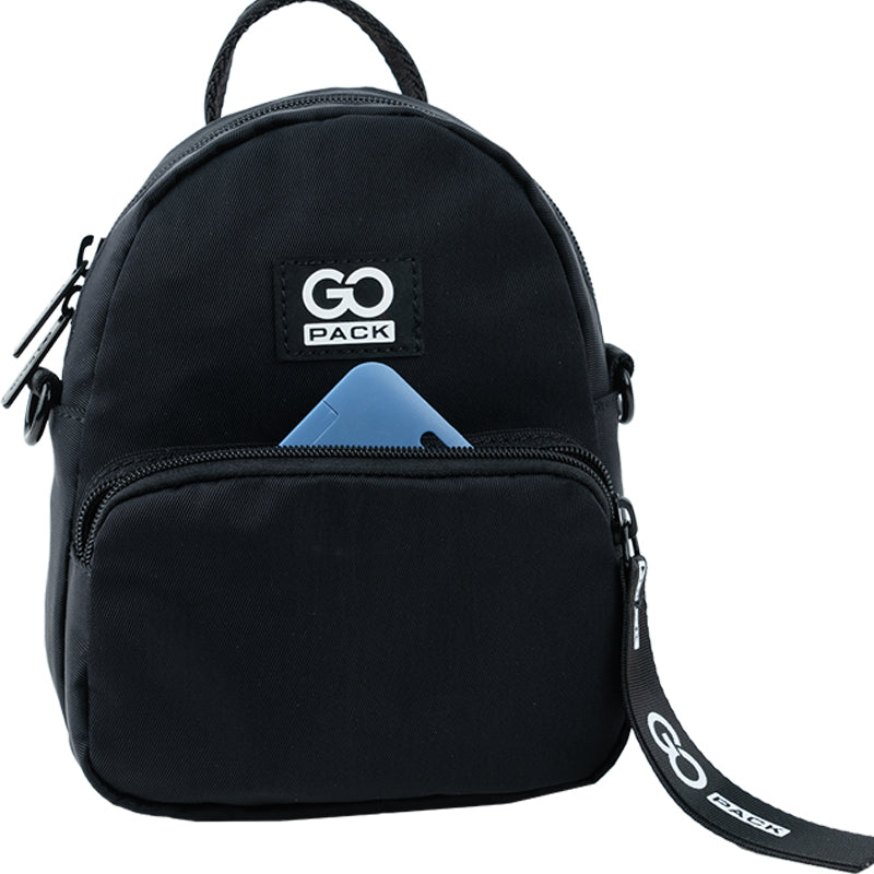 Mini convertible backpack GoPack Education Teens GO24-181XXS-4 black