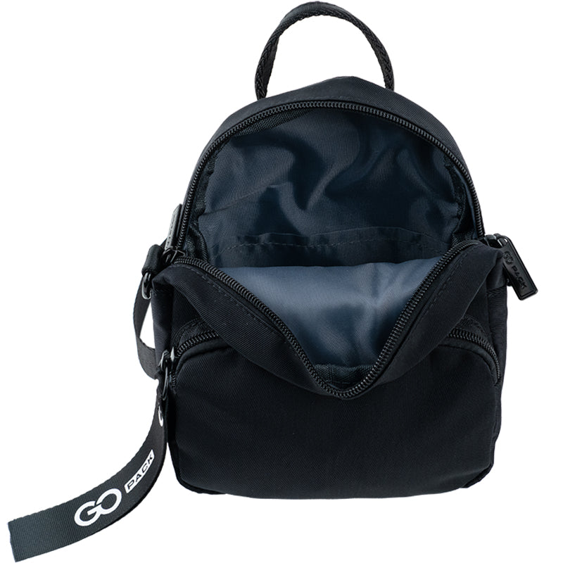 Mini convertible backpack GoPack Education Teens GO24-181XXS-4 black
