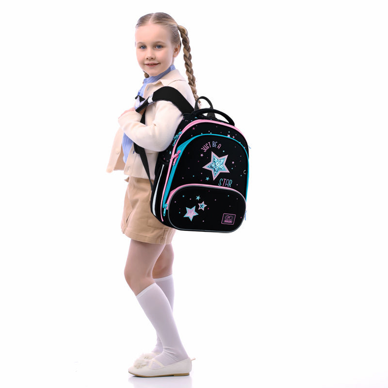 School backpack hard shaped GoPack Education Be A Star GO25-597M-1