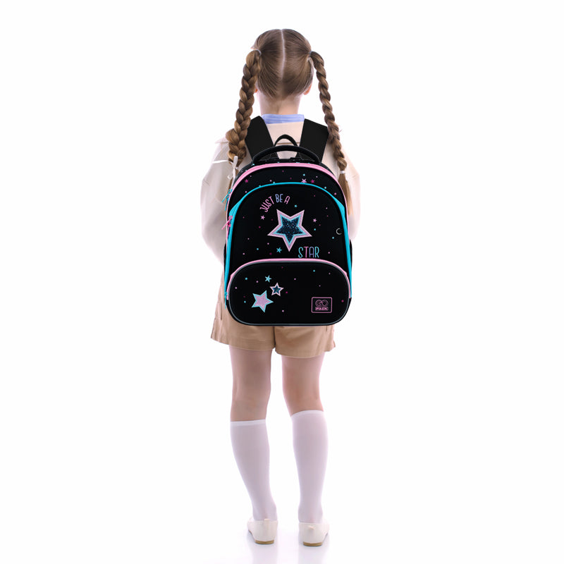 School backpack hard shaped GoPack Education Be A Star GO25-597M-1
