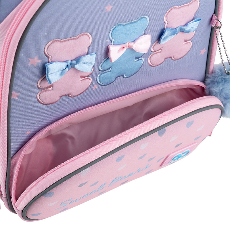 School backpack hard shaped GoPack Education Lovely Bears GO25-597M-2