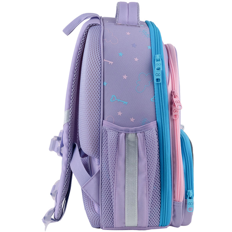 School backpack hard shaped GoPack Education Fairytale Unicorn GO25-597M-3