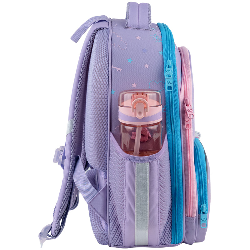 School backpack hard shaped GoPack Education Fairytale Unicorn GO25-597M-3