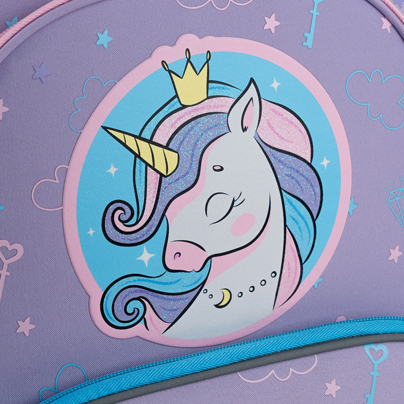 School backpack hard shaped GoPack Education Fairytale Unicorn GO25-597M-3
