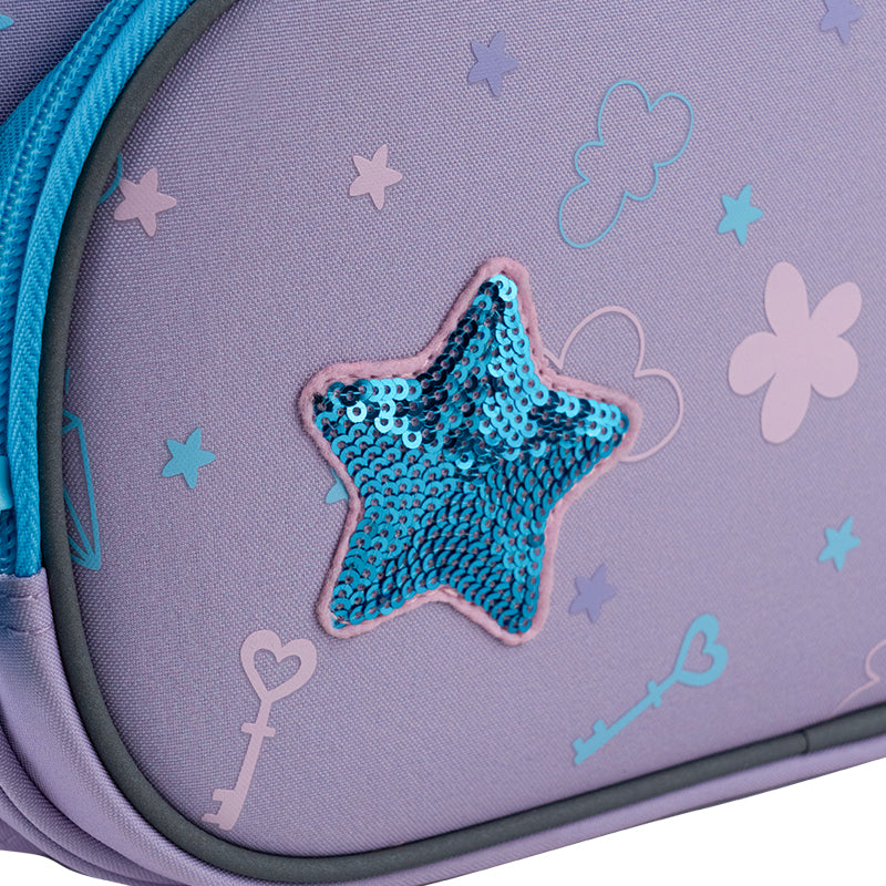 School backpack hard shaped GoPack Education Fairytale Unicorn GO25-597M-3