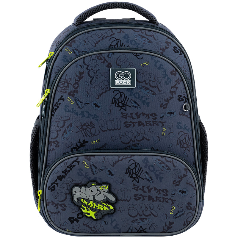 School backpack hard shaped GoPack Education Super Skater GO25-597M-4