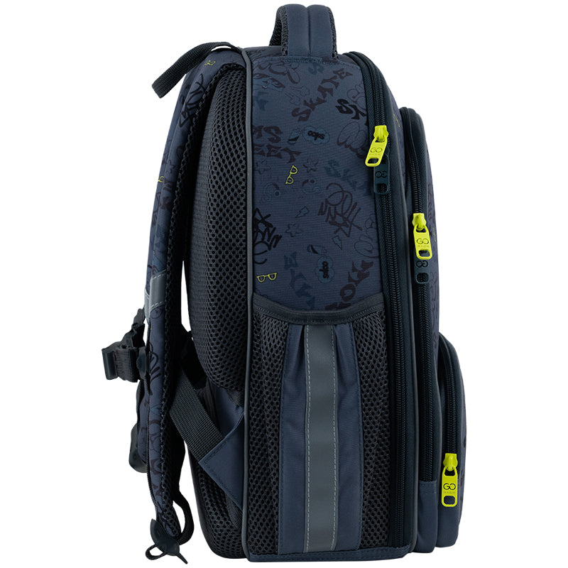School backpack hard shaped GoPack Education Super Skater GO25-597M-4