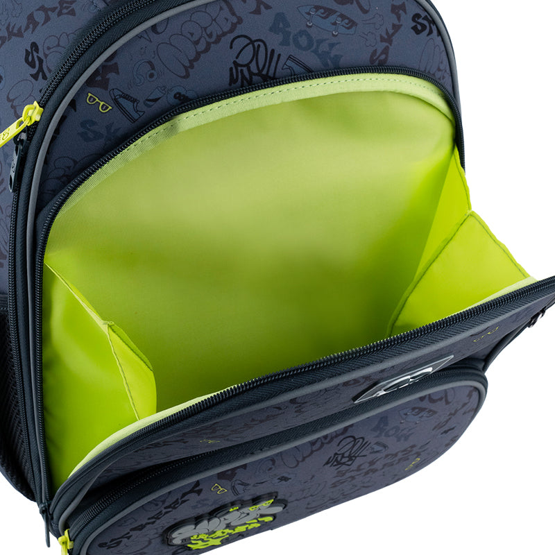 School backpack hard shaped GoPack Education Super Skater GO25-597M-4