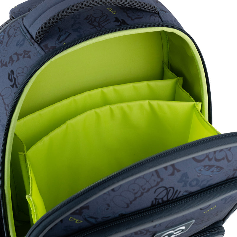 School backpack hard shaped GoPack Education Super Skater GO25-597M-4