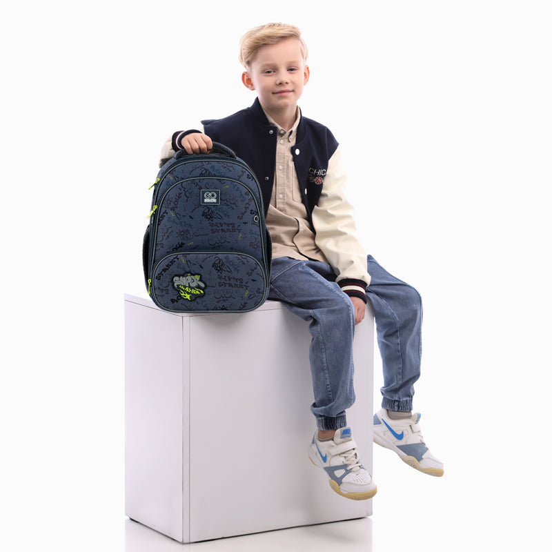 School backpack hard shaped GoPack Education Super Skater GO25-597M-4