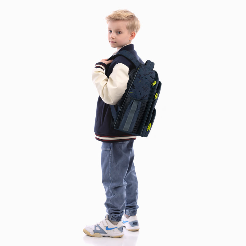 School backpack hard shaped GoPack Education Super Skater GO25-597M-4