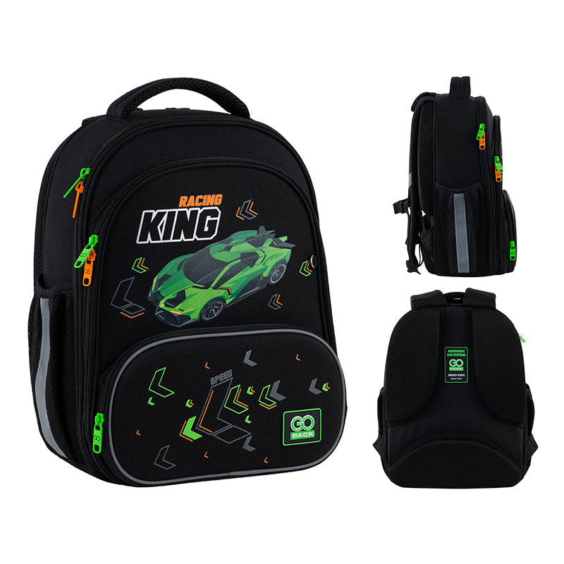 School backpack hard shaped GoPack Education Rasing King GO25-597M-5
