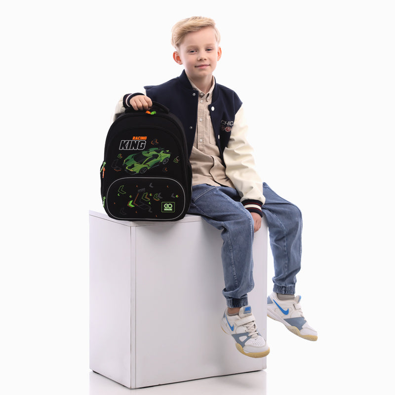 School backpack hard shaped GoPack Education Rasing King GO25-597M-5