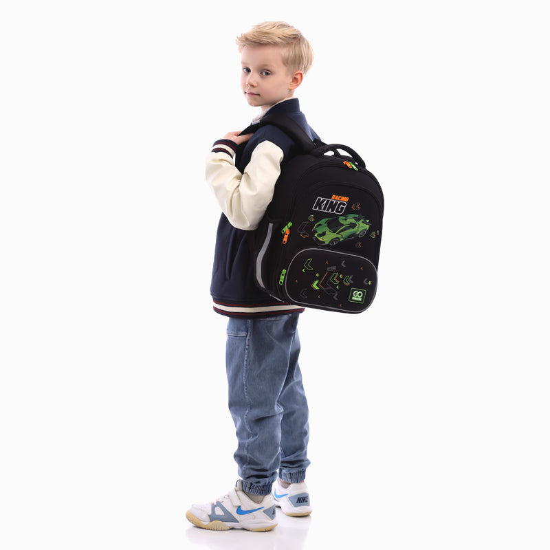 School backpack hard shaped GoPack Education Rasing King GO25-597M-5