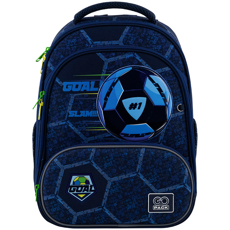 School backpack hard shaped GoPack Education Goal GO25-597M-6