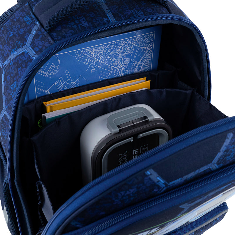 School backpack hard shaped GoPack Education Goal GO25-597M-6
