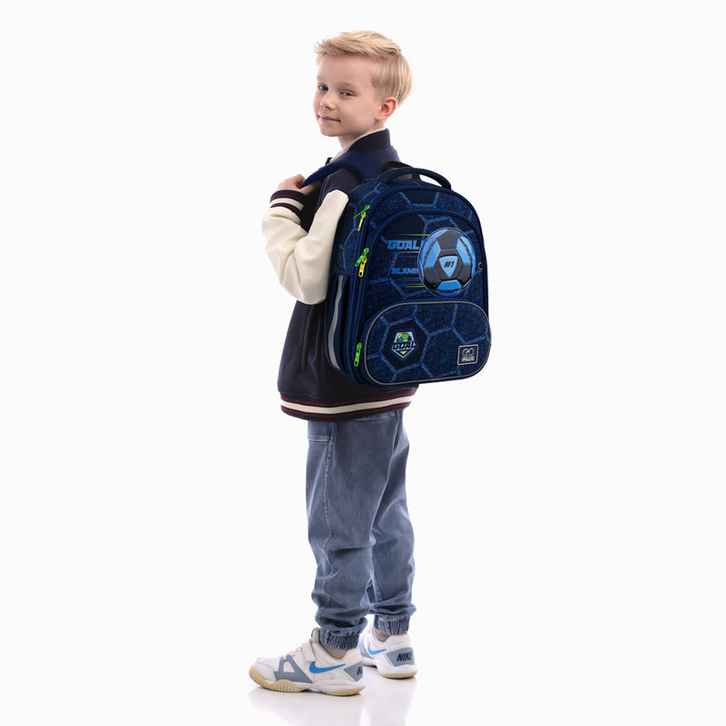 School backpack hard shaped GoPack Education Goal GO25-597M-6