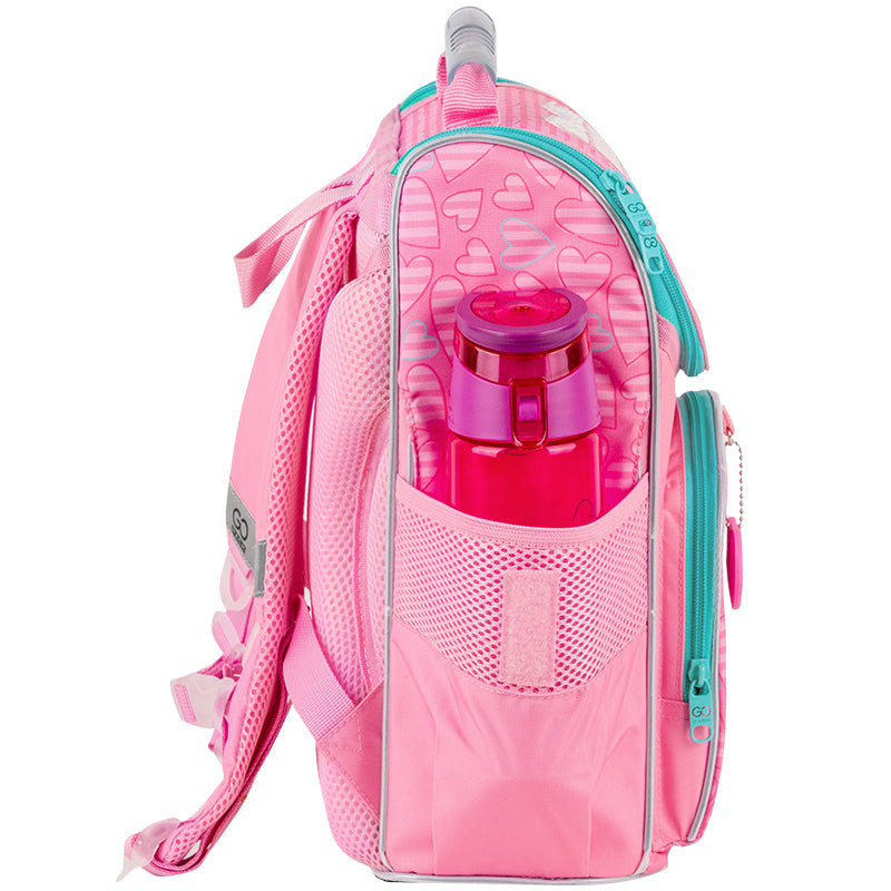 School backpack hard shaped GoPack Education Pink Dreams GO25-5001S-1