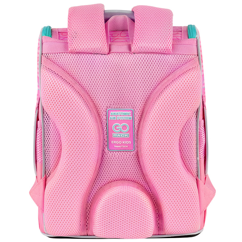 School backpack hard shaped GoPack Education Pink Dreams GO25-5001S-1