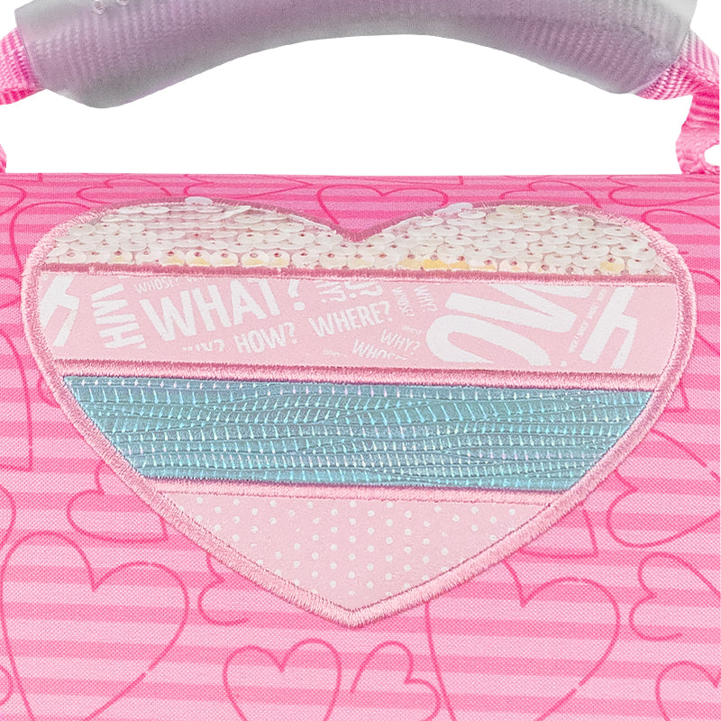 School backpack hard shaped GoPack Education Pink Dreams GO25-5001S-1